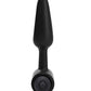 In A Bag 3" Vibrating Butt Plug - Black