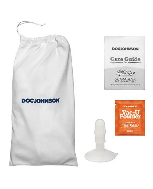 Signature Cocks 8" Big Dildo | Owen Gray Silicone Dildo | Removable Suction Cup Dildo Doc Johnson