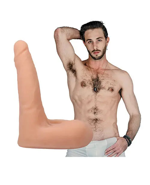 Signature ULTRASKYN 7" Big Dildo | Vac-U-Lock Suction Cup Dildo | Lucas Frost Realistic Dildo Doc Johnson
