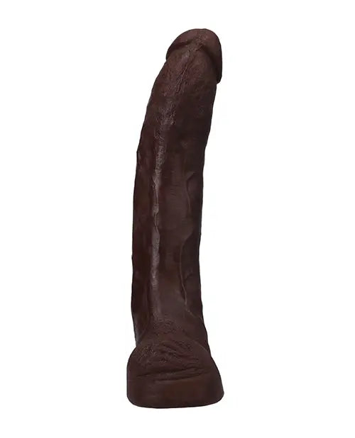 Signature 13.5" Big Black Dildo | Vac-U-Lock Giant Dildo | Dredd Realistic Suction Cup Dildo Doc Johnson