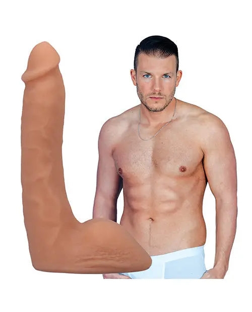 Signature ULTRASKYN 8" Big Dildo | Suction Cup Dildo | Codey Steele Realistic Dildo Doc Johnson