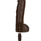 Bam Realistic Cock | Brown Giant Dildo | Suction Cup Dildo | Big Black Dildo Doc Johnson