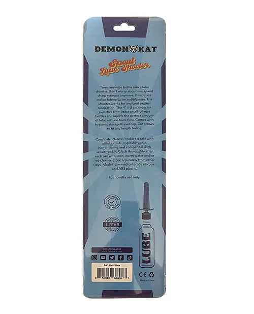 Demon Kat Spout Silicone Lube Shooter Daily Karma INC (demon Kat)