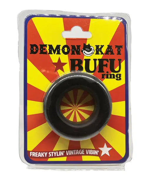 Demon Kat BuFu Ring - Black Daily Karma INC (demon Kat)