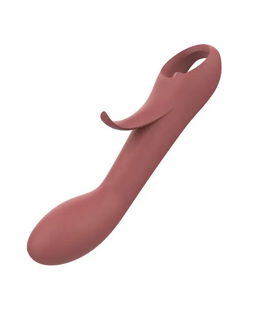 NUDE Sierra Rechargeable G-Spot Duo Vibrator - Peach Xgen