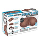 Luvdollz Remote Control Rechargeable Pussy & Ass w/Douche - Mocha Electric Eel INC