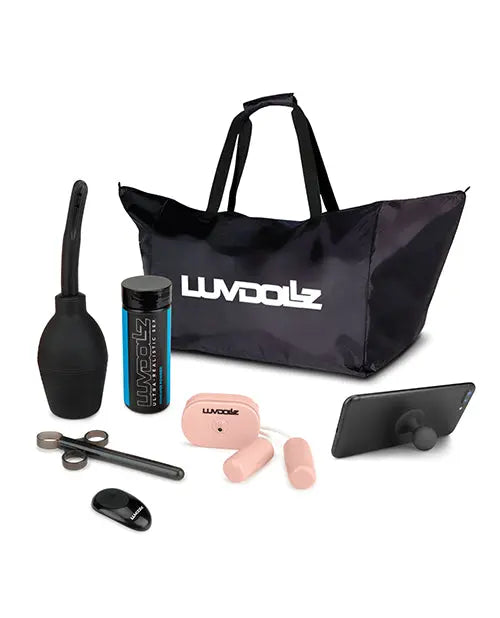 Luvdollz Remote Control Rechargeable Fuck Buddy w/Douche - Ivory Electric Eel INC