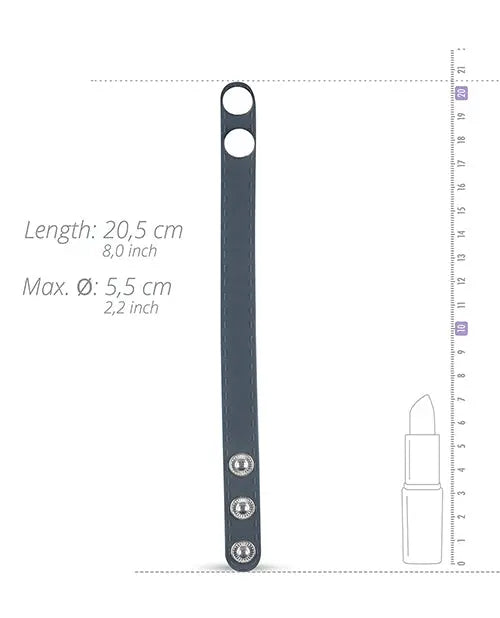 Boners Snap Cock Strap - Black One-dc