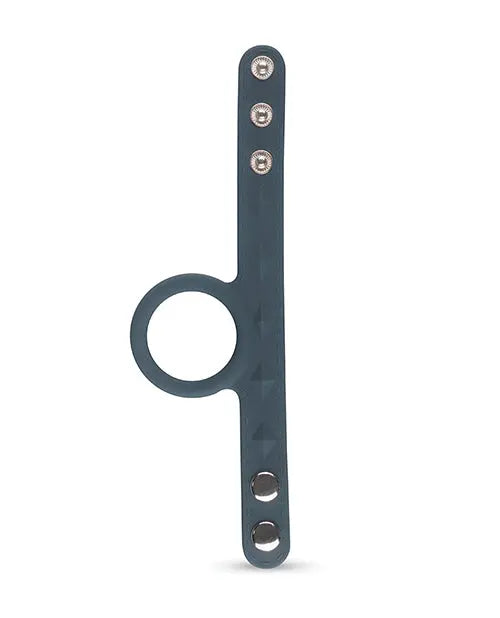 Boners Snap Cock & Balls Strap - Black One-dc