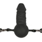 Easy Toys Ball Gag w/Silicone Dong - Black One-dc