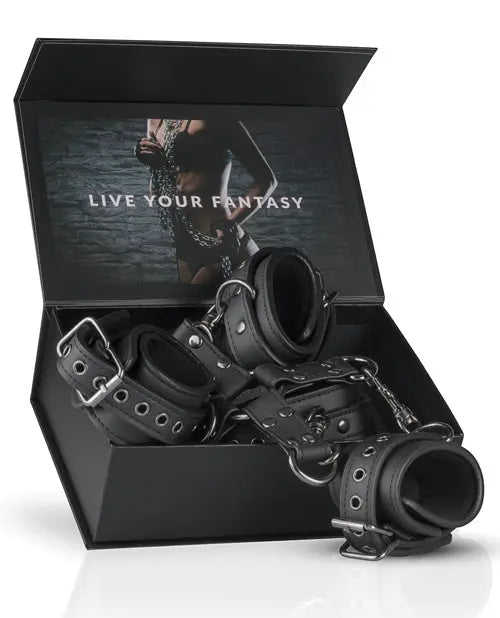 Easy Toys Hogtie w/Hand & Anklecuffs - Black One-dc