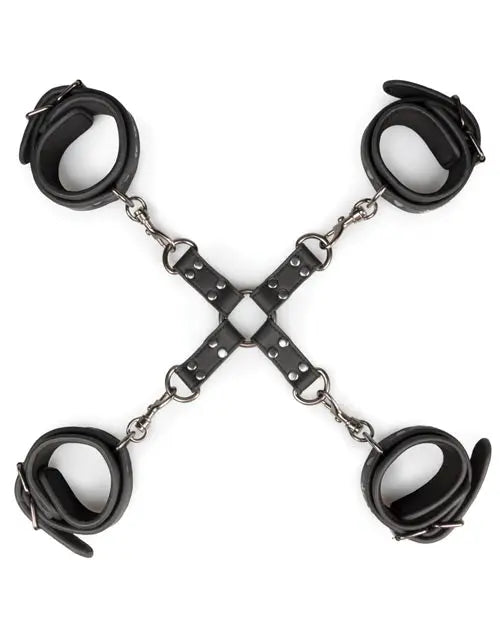 Easy Toys Hogtie w/Hand & Anklecuffs - Black One-dc