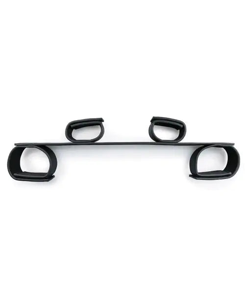Easy Toys Wrist & Ankle Bondage Bar - Black One-dc