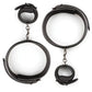 Easy Toys Thigh & Wrist Cuff Set - Black One-dc