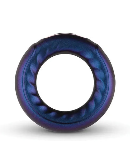 Hueman Saturn Vibrating Cock/Ball Ring - Purple One-dc