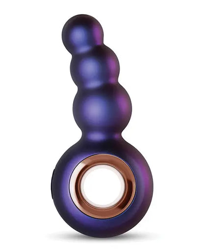 Hueman Outer Space Vibrating Anal Plug - Purple One-dc