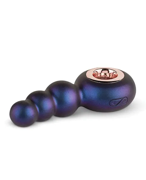 Hueman Outer Space Vibrating Anal Plug - Purple One-dc