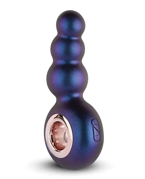 Hueman Outer Space Vibrating Anal Plug - Purple One-dc