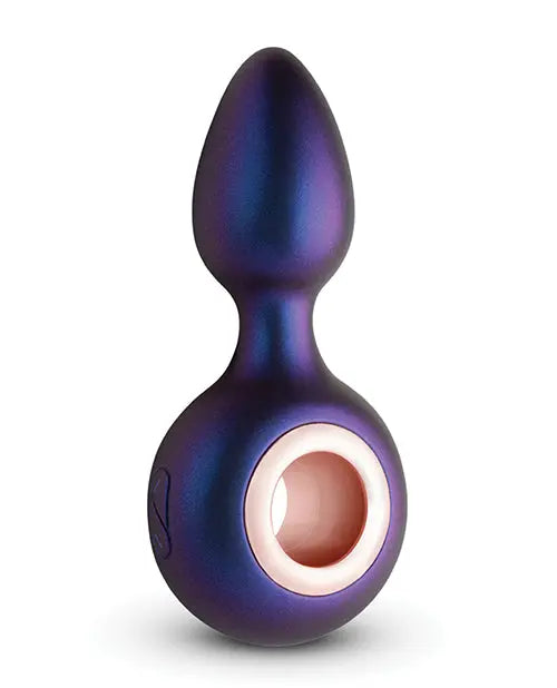 Hueman Deep Space Vibrating Anal Plug - Purple One-dc