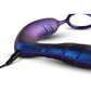 Hueman Black Hole Anal Vibrator w/Cock Ring - Purple One-dc