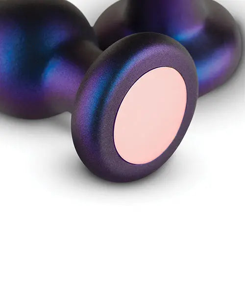 Hueman Comets Butt Plug Set of 3 - Purple One-dc