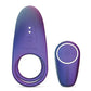 Hueman Infinity Ignite Vibrating Cock Ring - Purple One-dc