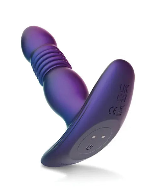 Hueman Supernova Thrusting Butt Plug - Purple One-dc