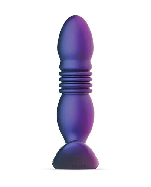 Hueman Supernova Thrusting Butt Plug - Purple One-dc