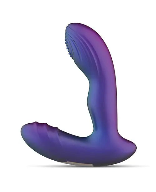 Hueman Galaxy Tapping Butt Plug - Purple One-dc