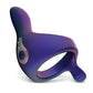 Hueman Solar Cock Ring w/Vibrating Perineum - Purple One-dc