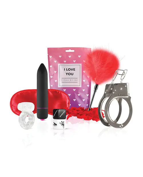 Loveboxxx I love You 7 Pc Gift Set - Red One-dc