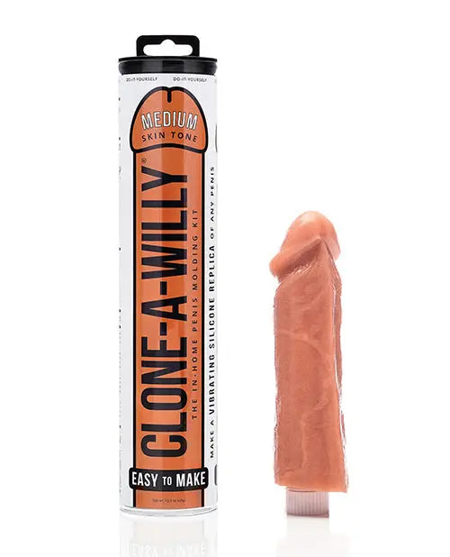 Clone-A-Willy Silicone Dildo Kit | Medium Skin Tone Realistic Dildo | Homemade Big Dildo Empire Labs