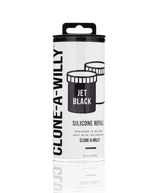 Clone-A-Willy Silicone Refill - Jet Black Empire Labs