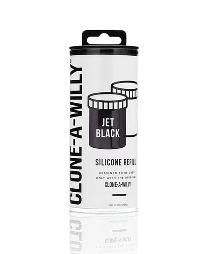 Clone-A-Willy Silicone Refill - Jet Black Empire Labs