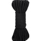 Lux Fetish Bondage Rope - 10m/33 ft Black