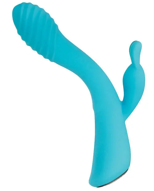 Evolved Rabbit Vibrator | Aqua Bunny G Spot Vibrator | Aqua Clit Vibrator | Best Vibrator for Women Evolved Novelties INC