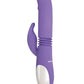 Evolved Thick Thrusting Vibrator | Bunny Dual Stim Waterproof Rechargeable Purple | Best Vibrator for Women Evolved Novelties INC
