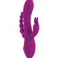 Evolved Rabbit Vibrator | Fourgasm 10-Speed G Spot Vibrator | 3-Motor Purple Clit Vibrator | Best Vibrator for Women Evolved Novelties INC