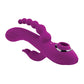 Evolved Rabbit Vibrator | Fourgasm 10-Speed G Spot Vibrator | 3-Motor Purple Clit Vibrator | Best Vibrator for Women Evolved Novelties INC