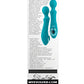 Evolved Sucker Clit Vibrator | Wanderful Wand Vibrator | Best Vibrator for Women | Teal Clit Sucking Vibrator Evolved Novelties INC