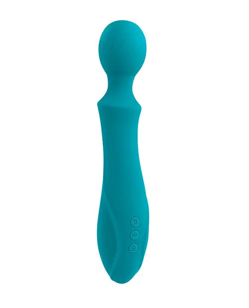 Evolved Sucker Clit Vibrator | Wanderful Wand Vibrator | Best Vibrator for Women | Teal Clit Sucking Vibrator Evolved Novelties INC