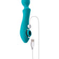 Evolved Sucker Clit Vibrator | Wanderful Wand Vibrator | Best Vibrator for Women | Teal Clit Sucking Vibrator Evolved Novelties INC