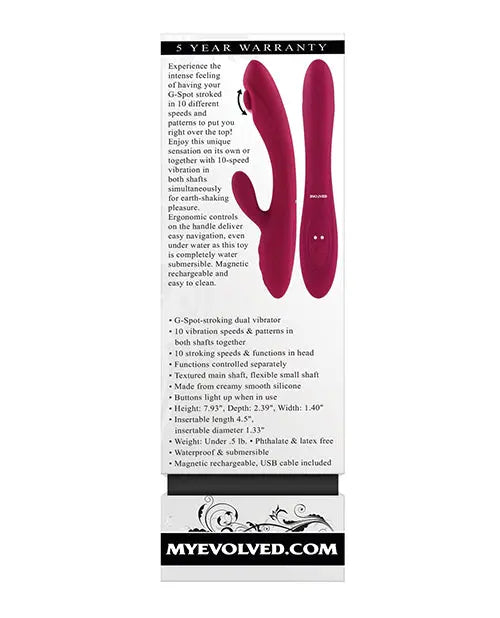 Evolved Jammin' G - Burgundy Evolved Novelties INC