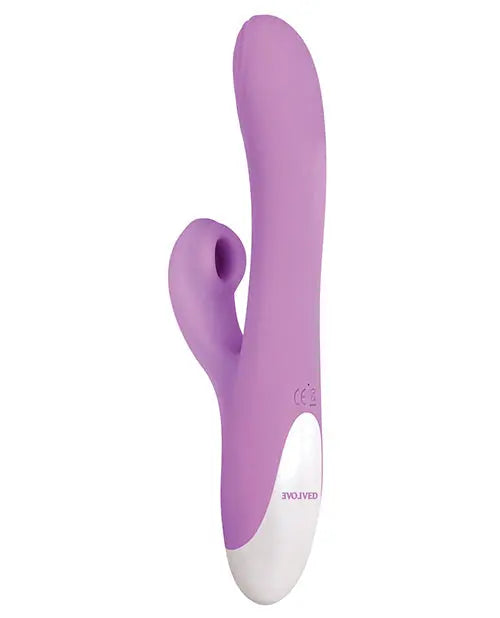 Evolved Clit Sucking Vibrator | Super Sucker G Spot Vibrator | Dual Stim Pink Thumping | Best Vibrator for Women Evolved Novelties INC