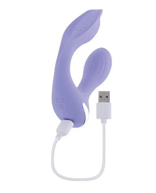 Evolved G Spot Vibrator | Every Way Play Clit Vibrator | Remote Control Vibrator | Lilac Rabbit Vibrator Evolved Novelties INC