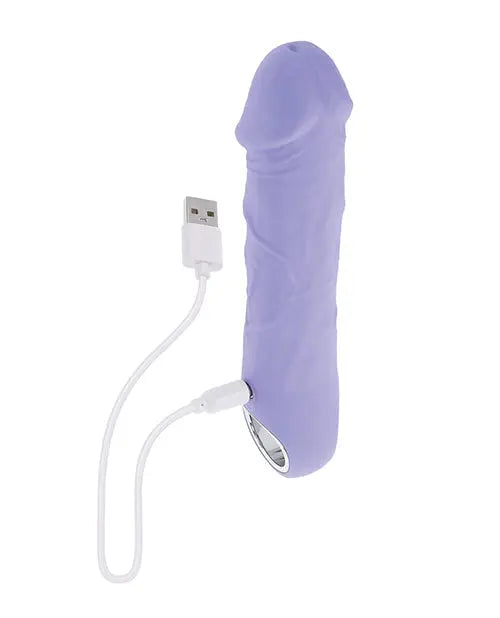 Evolved Purple Fantasy Realistic Vibrator - Purple Evolved Novelties INC