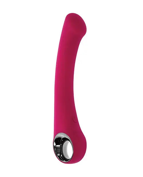 Evolved Pleasure Curve G-Spot Vibrator - Burgundy Evolved Novelties INC