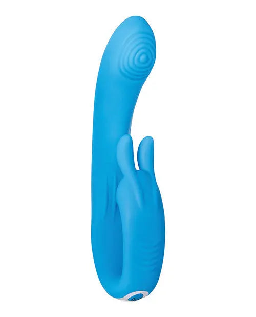 Evolved Sea Breeze Bunny Rechargeable Dual Stim - Blue Evolved Novelties INC