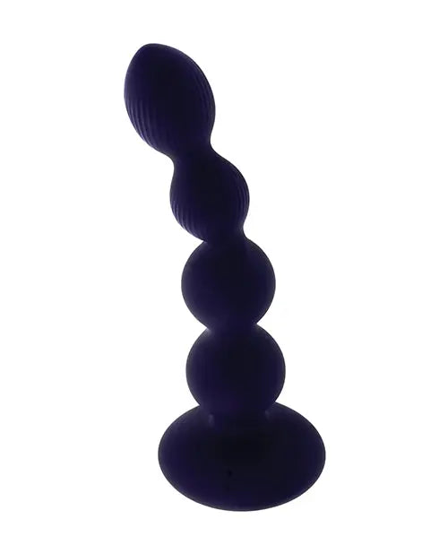 Purple Pleasure Orbit Remote Controlled Anal Vibe - Purple Evolved Novelties INC