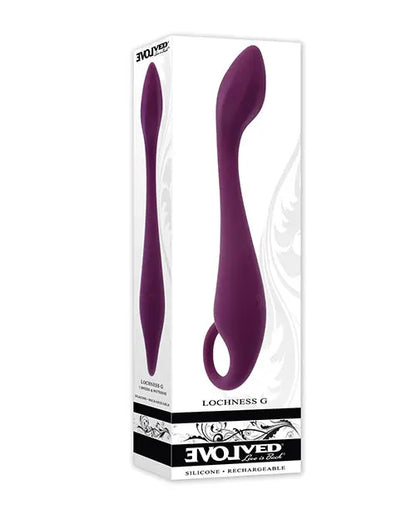 Evolved Lochness G G-Spot Vibe - Burgundy Evolved Novelties INC